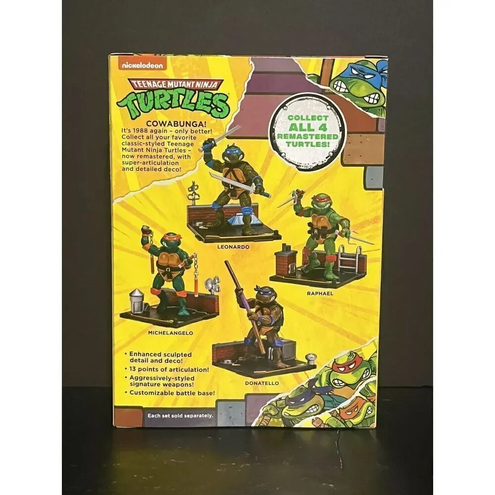 TEENAGE MUTANT NINJA TURTLES DONATELLO 1988 REMASTERED